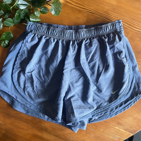 Nike Slate Blue Running Shorts - Picture 1 of 6
